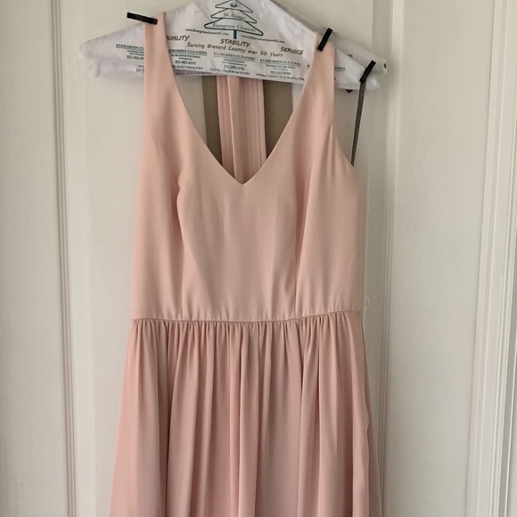 Vera Wang white bridesmaid dress in Blush - Picture 3 of 8